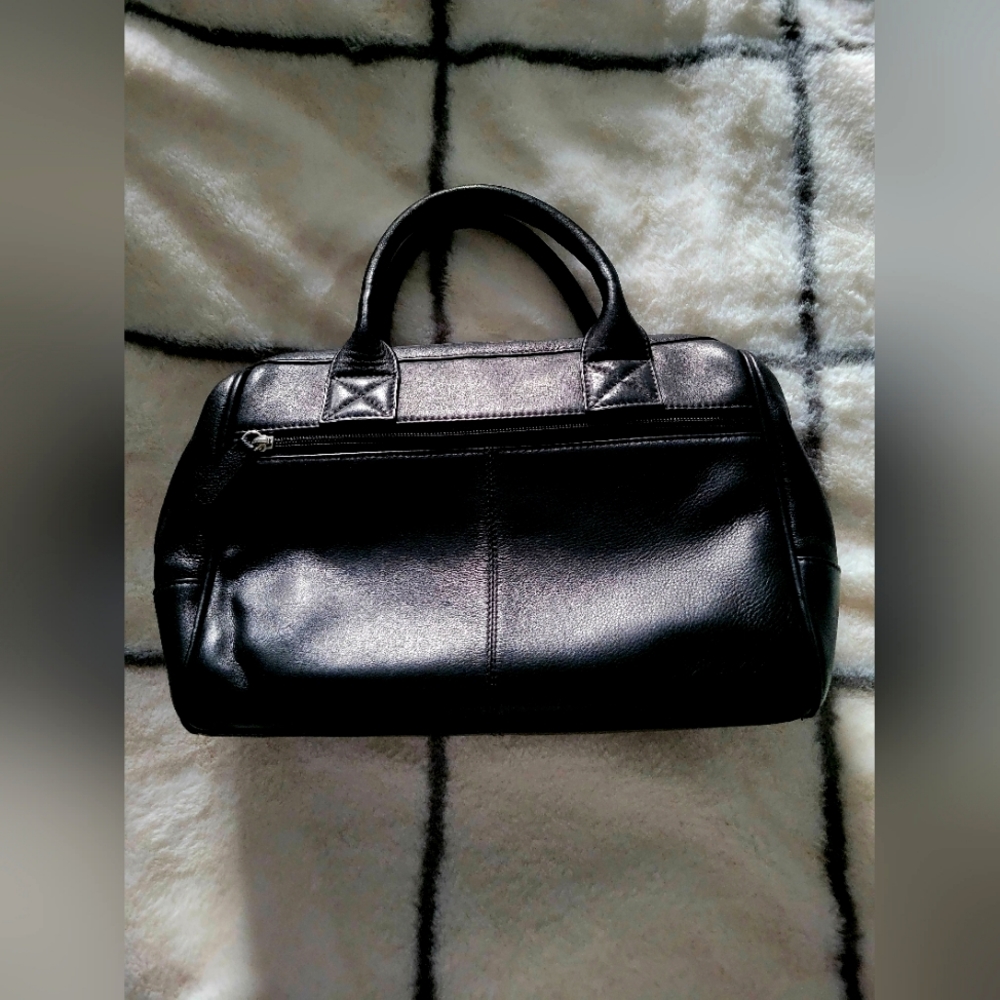 Leather Satchel iii New York w/ Matching Wallets